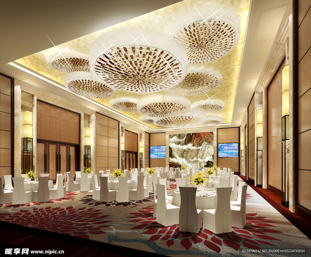 传统中式宴会厅