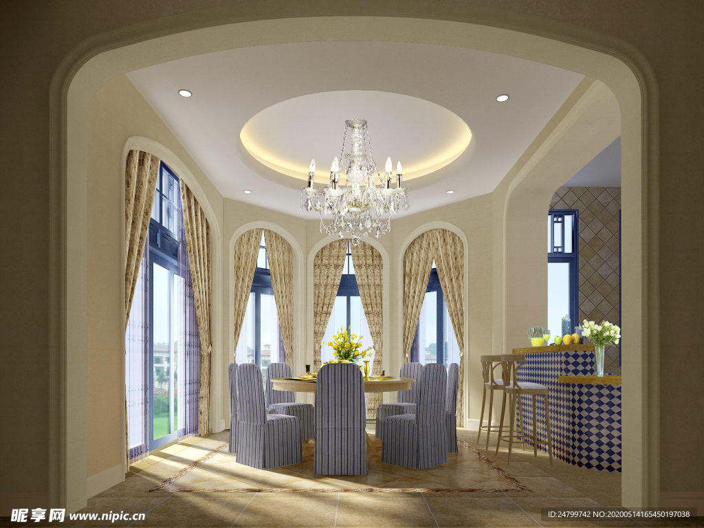 地中海风格餐厅