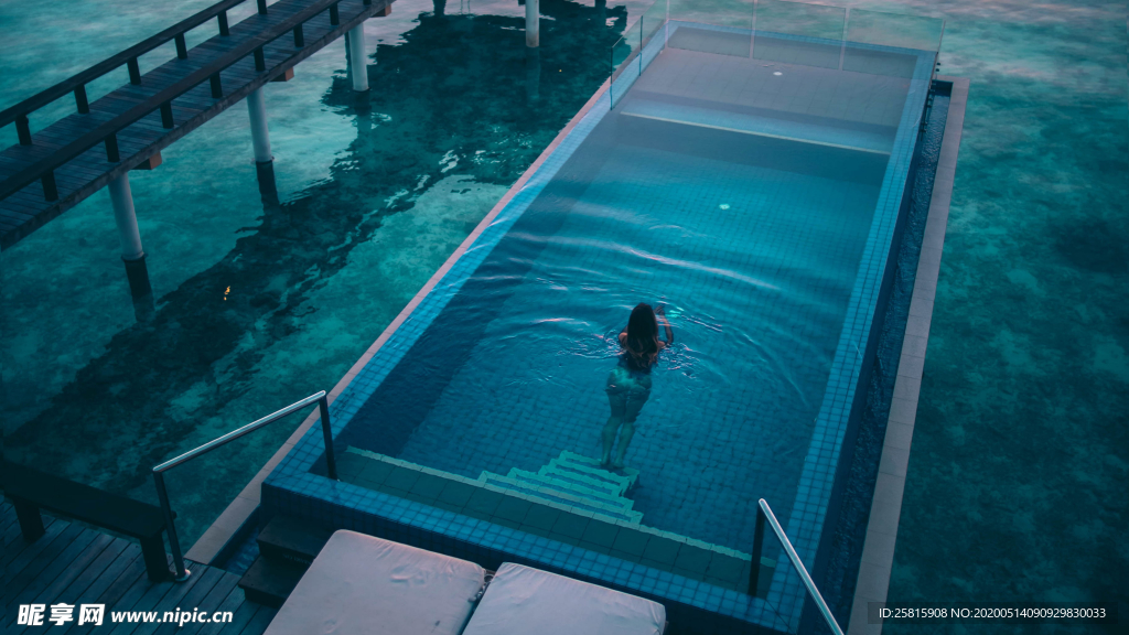 马尔代夫沙滩海岸图片