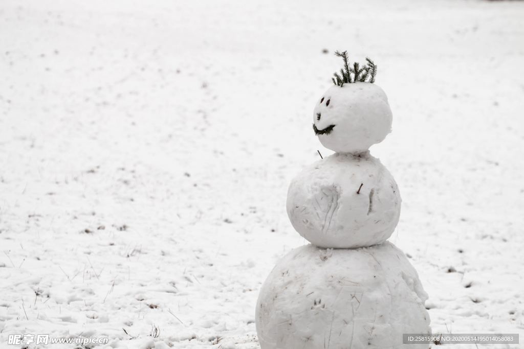 雪人图片