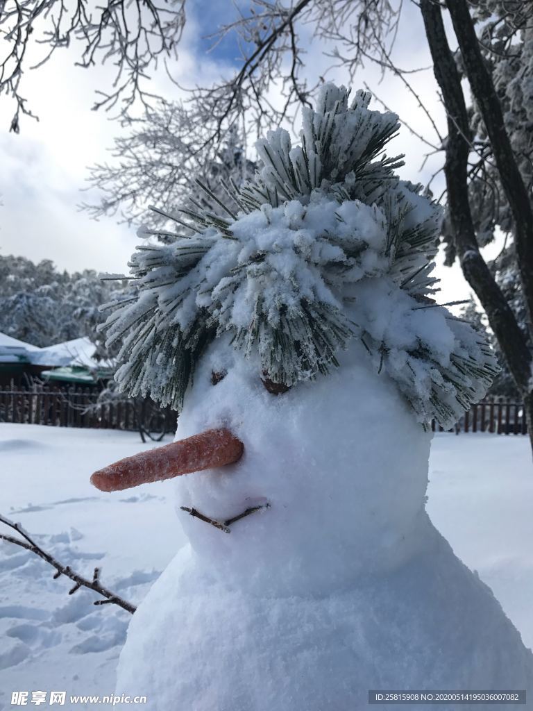 雪人图片