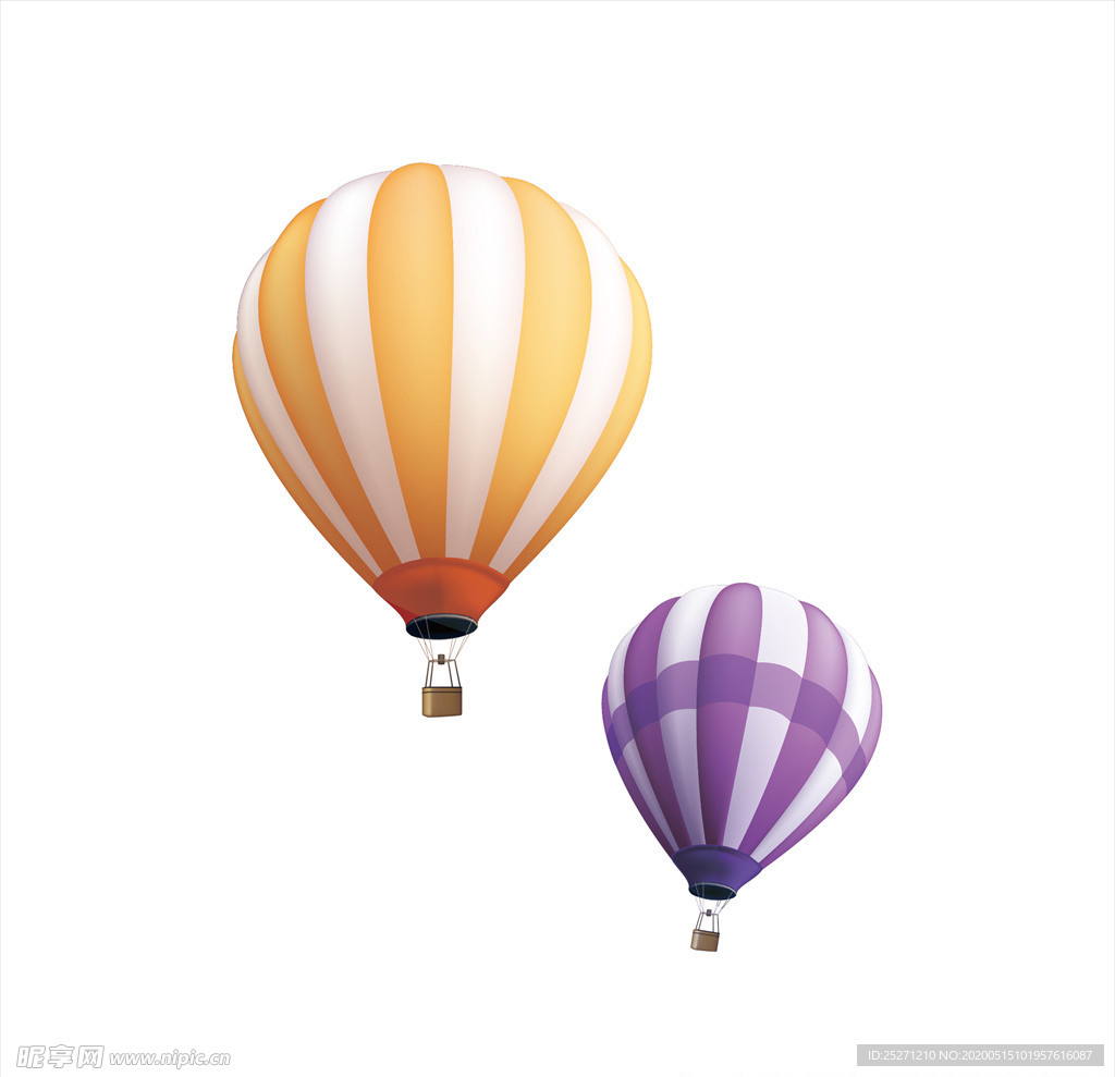 矢量热气球