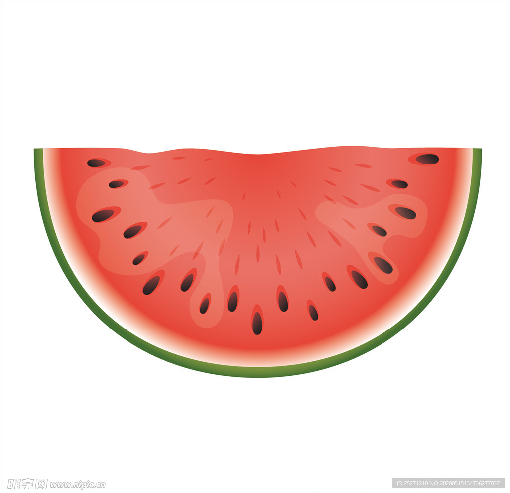 西瓜矢量图