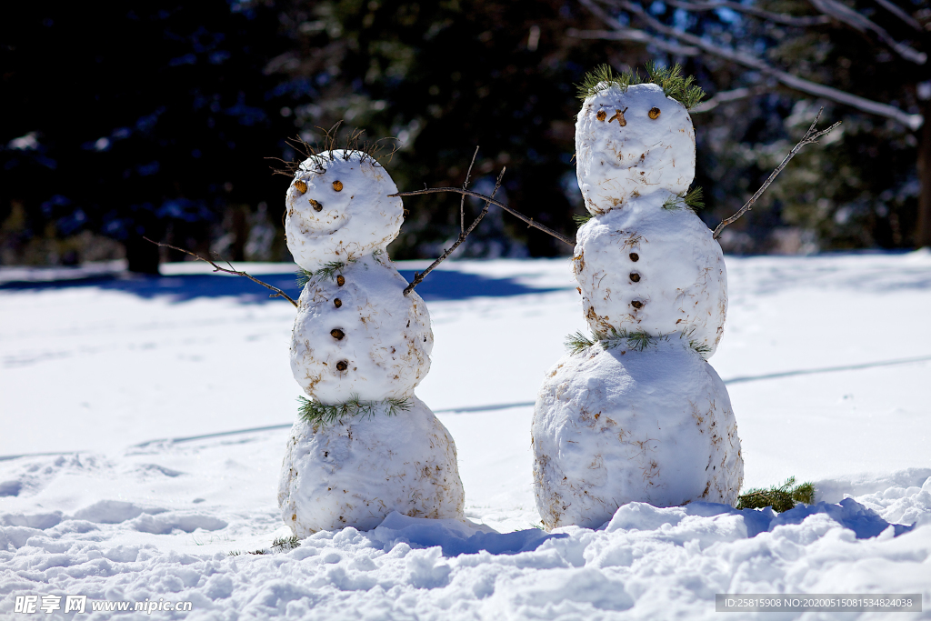 雪人图片