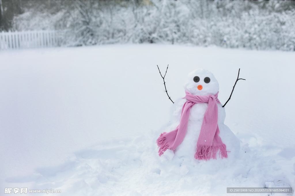 雪人图片