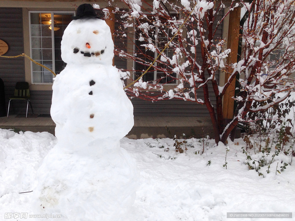雪人图片