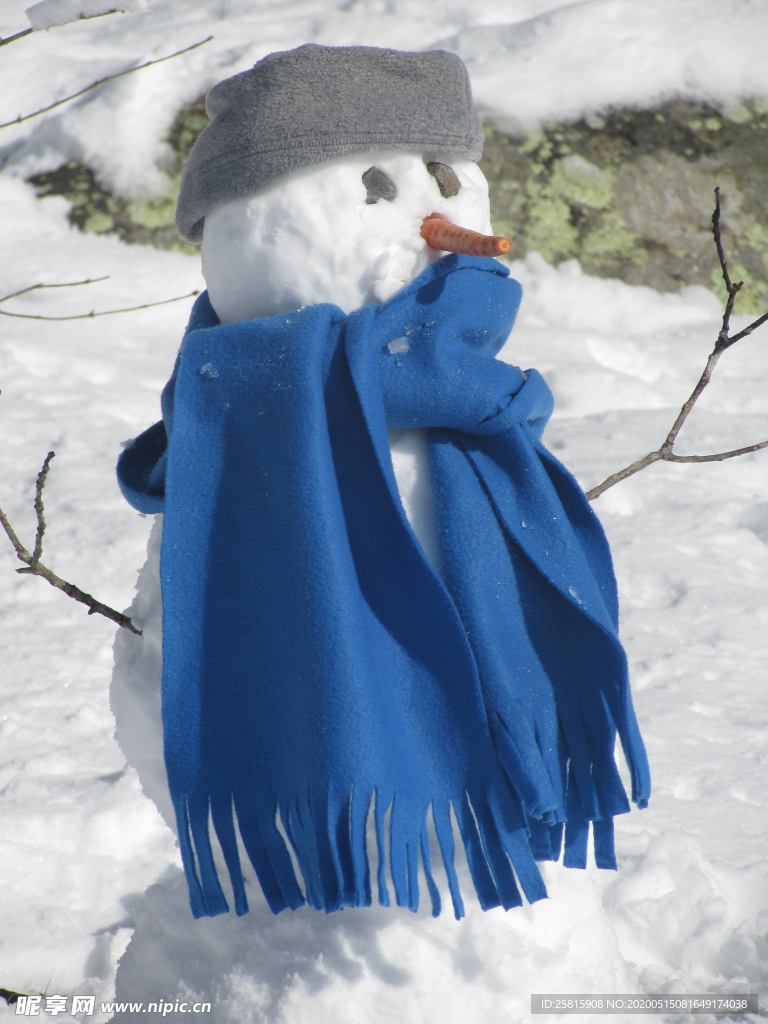 雪人图片