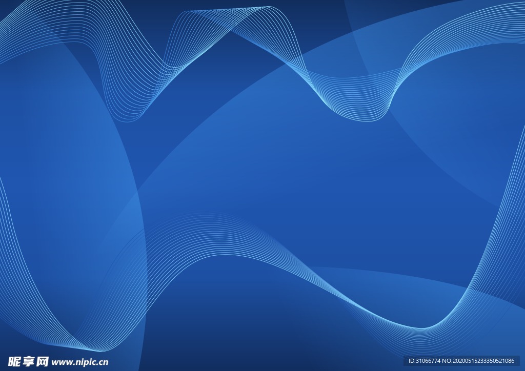 蓝色线条背景