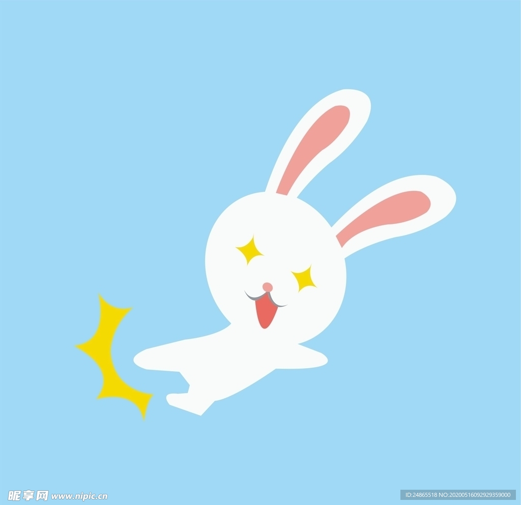 卡通兔子