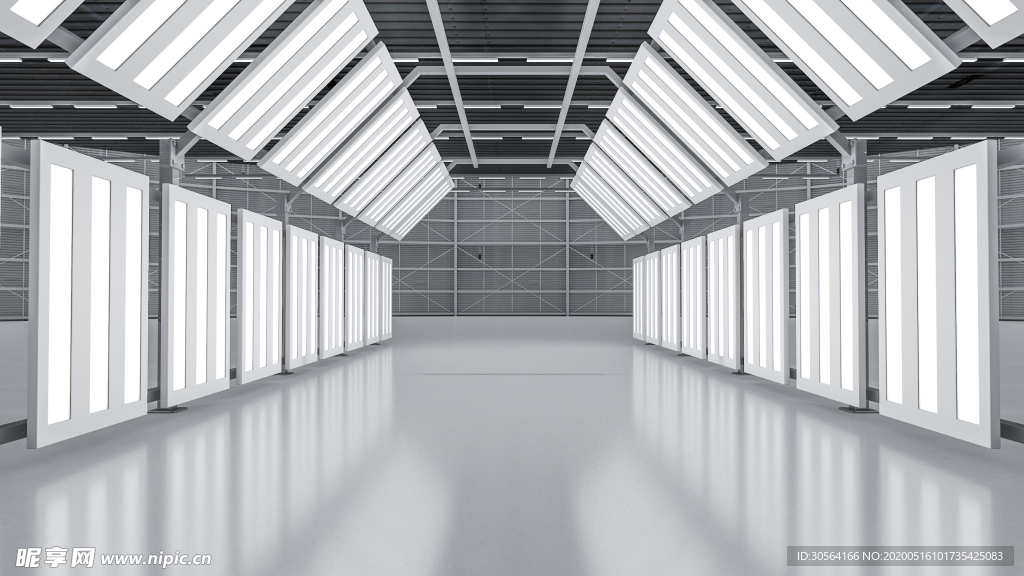 建筑商务工厂车间简洁大气背景