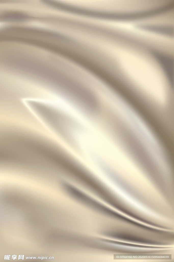 金色绸缎丝绸流动液体背景