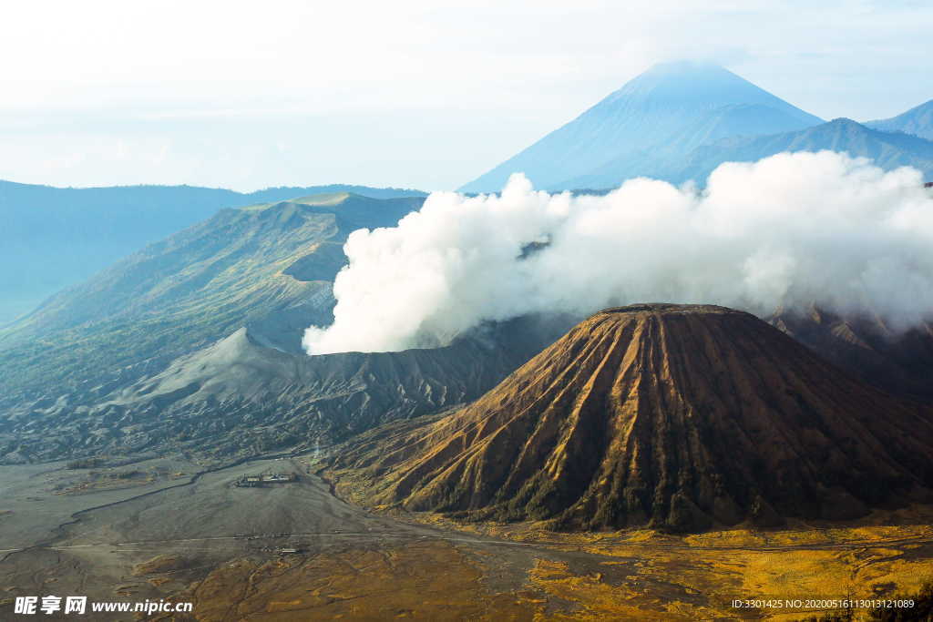火山自然风景
