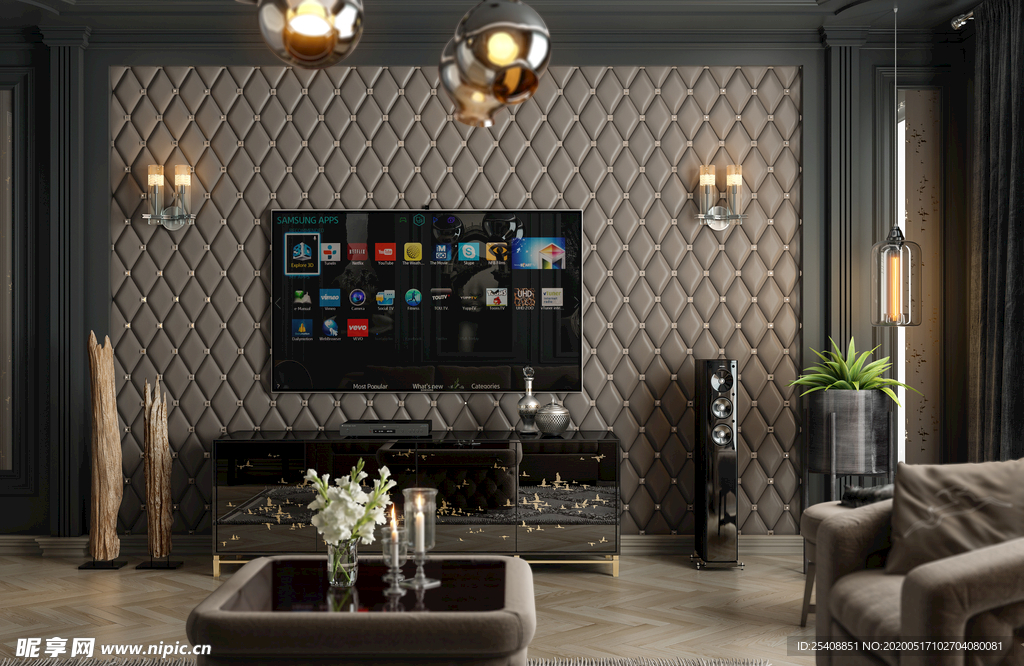 卧室 客厅 厨房 书房 效果图