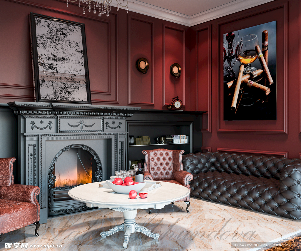 卧室 客厅 厨房 书房 效果图