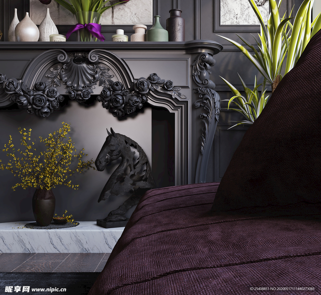 卧室 客厅 厨房 书房 效果图