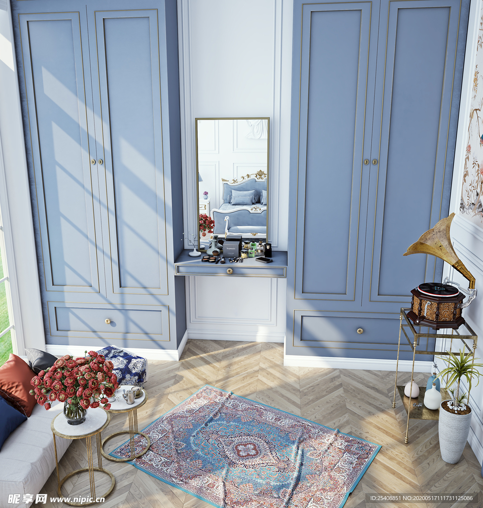 卧室 客厅 厨房 书房 效果图