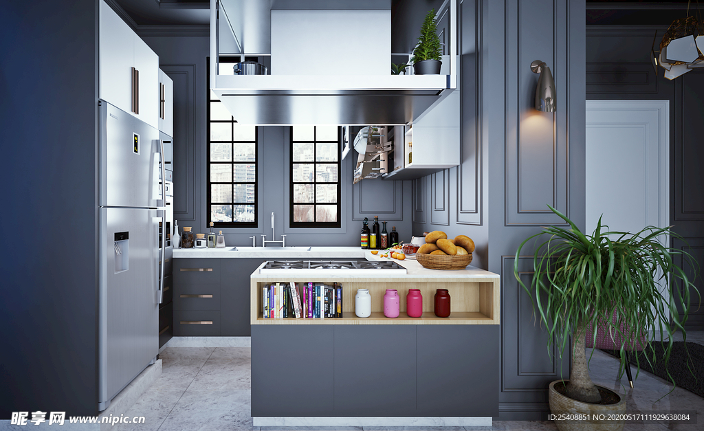 卧室 客厅 厨房 书房 效果图