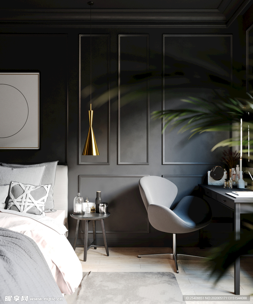 卧室 客厅 厨房 书房 效果图