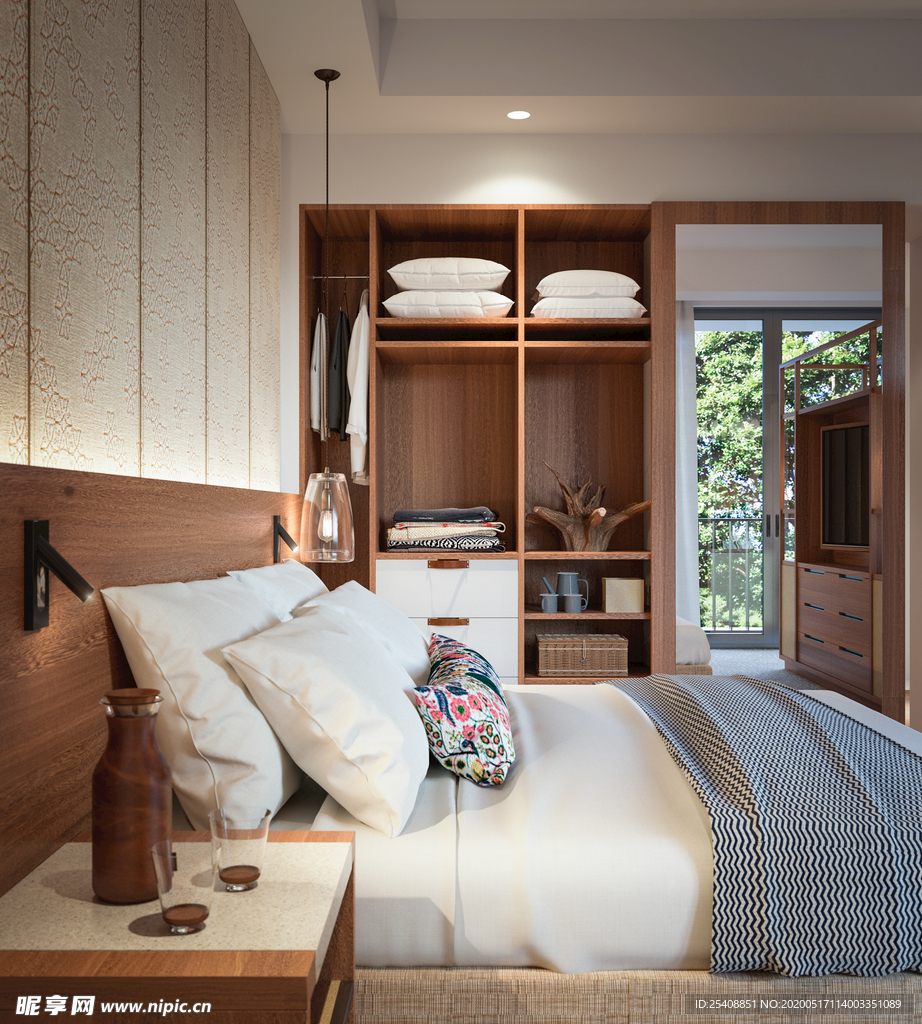 卧室 客厅 厨房 书房 效果图