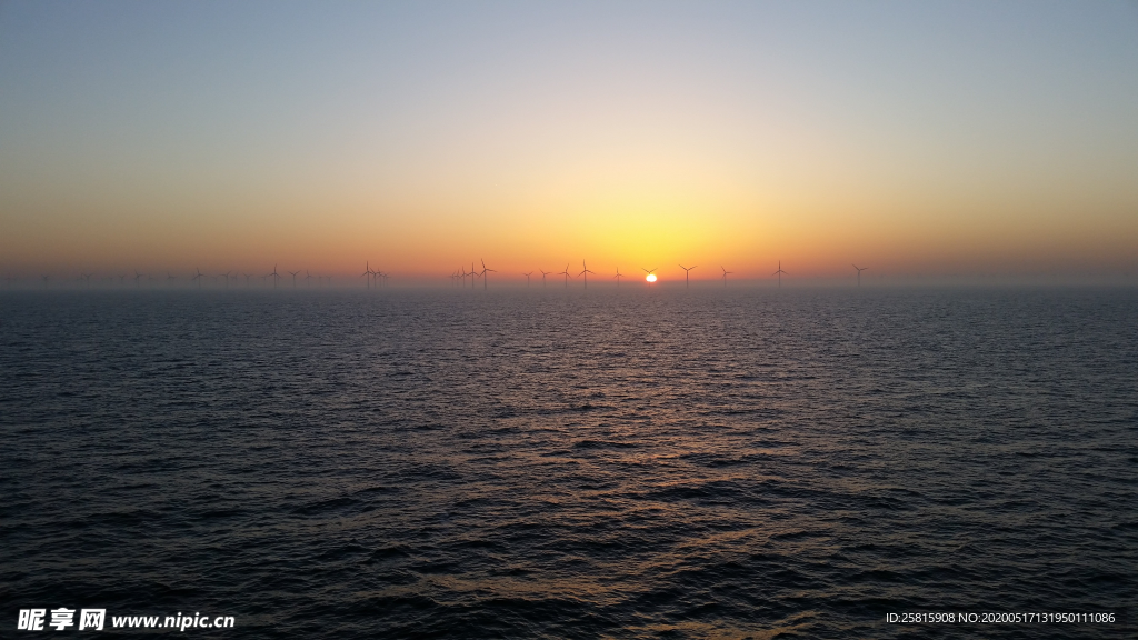 日出旭日唯美图片