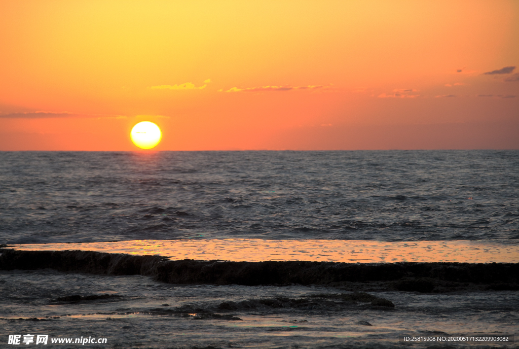 日出旭日唯美图片