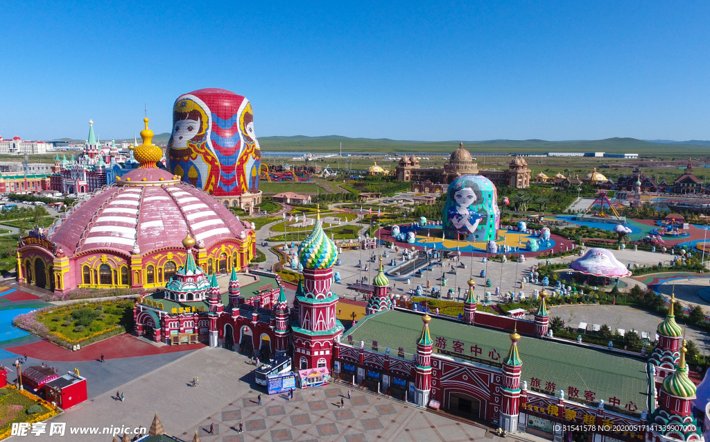 满洲里套娃广场