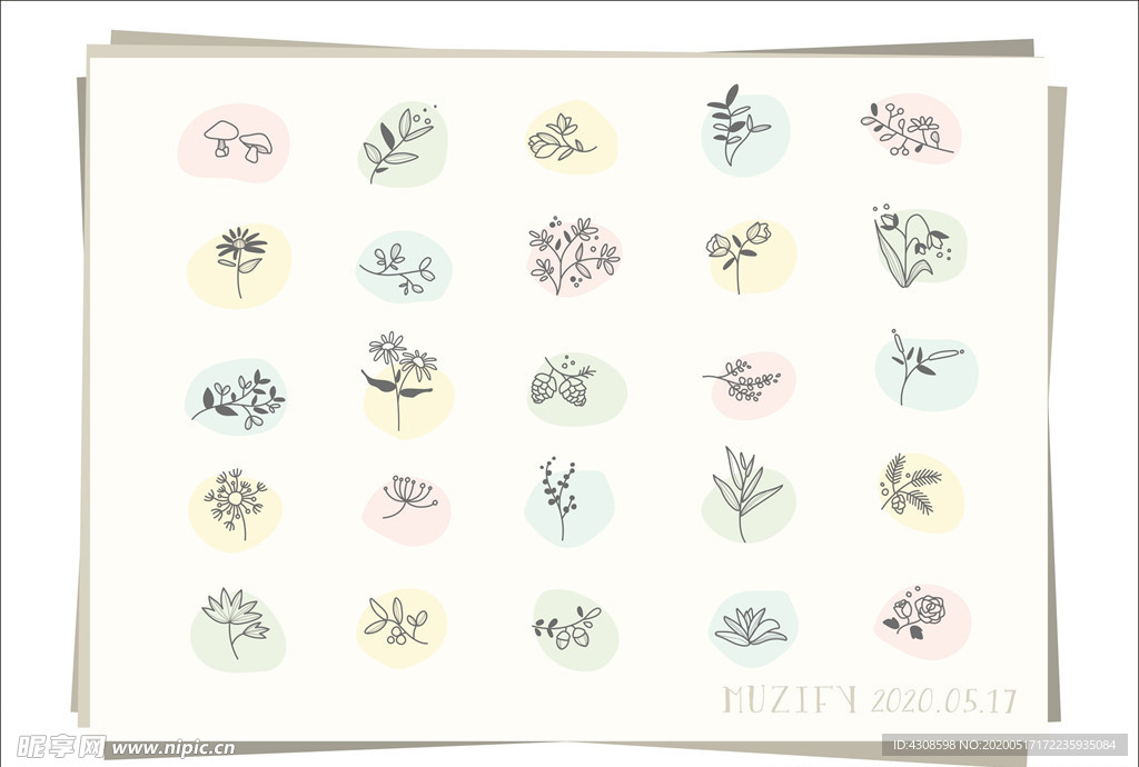 30款入花卉小图标