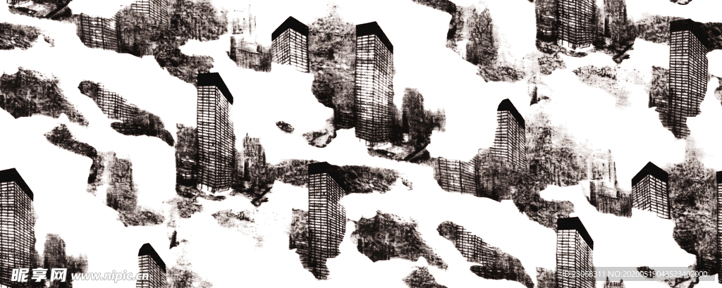 大牌抽象男装建筑