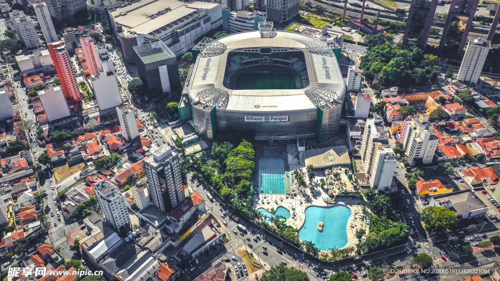 体育馆俯瞰图片