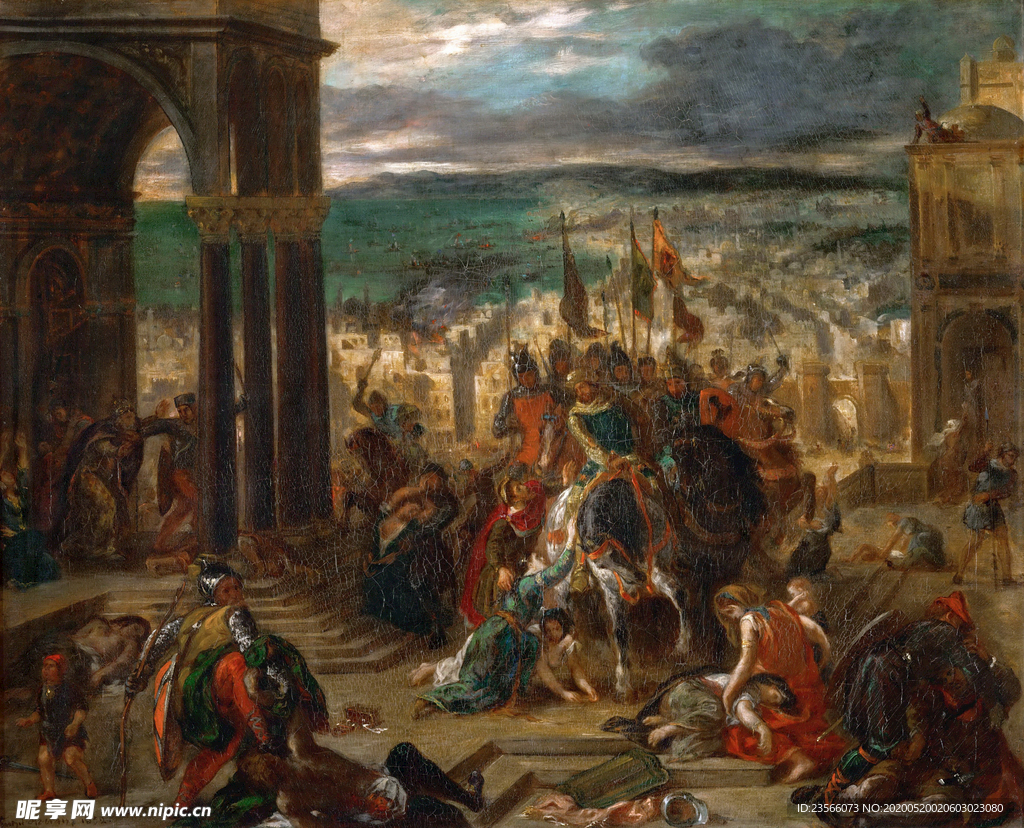 古典风格油画图案