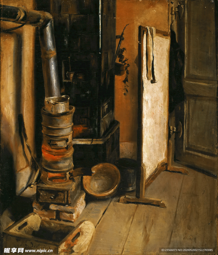 人物形象古典油画