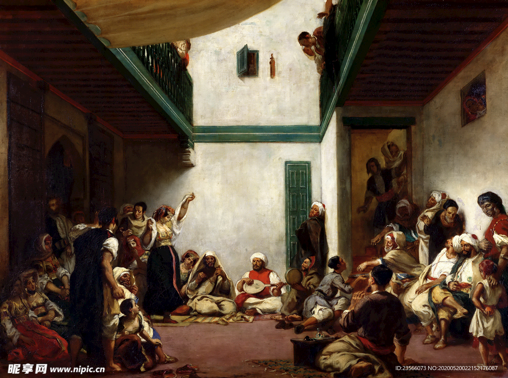 人物形象古典油画