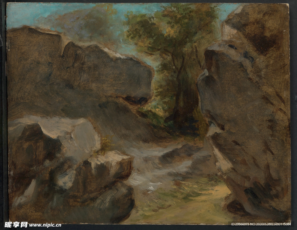 古典风格油画图案