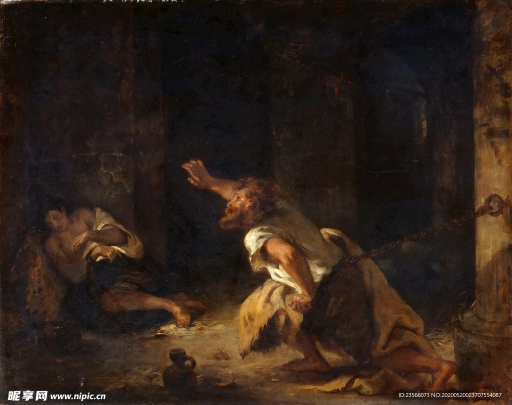 古典风格油画图案