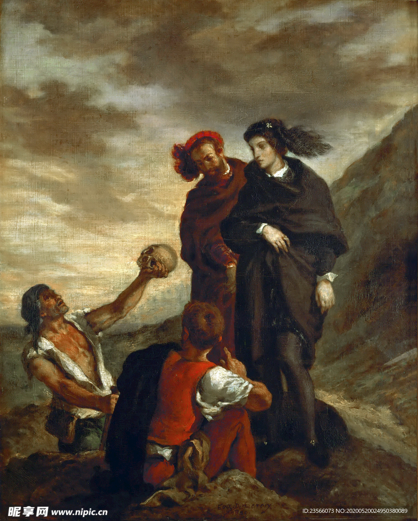 古典风格油画图案