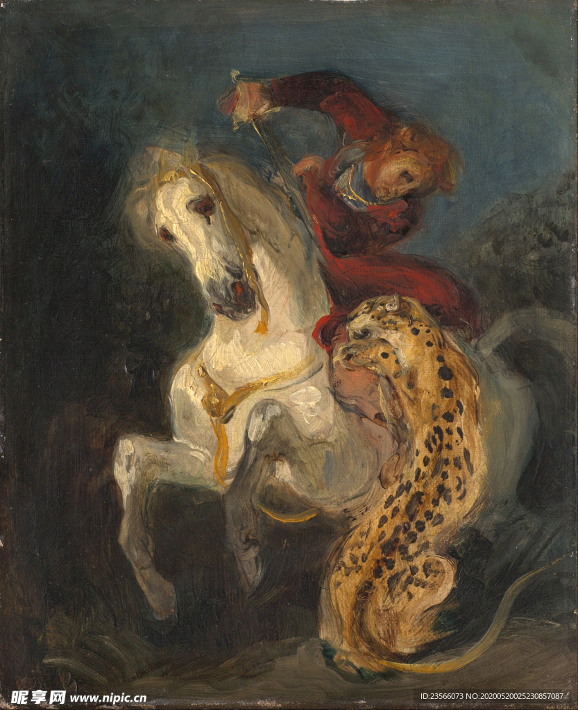 古典风格油画图案