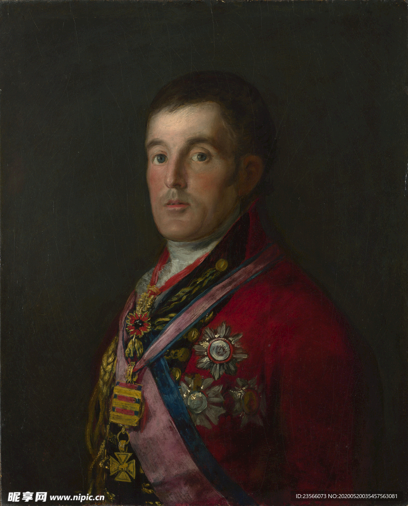 欧式古典人物油画作品