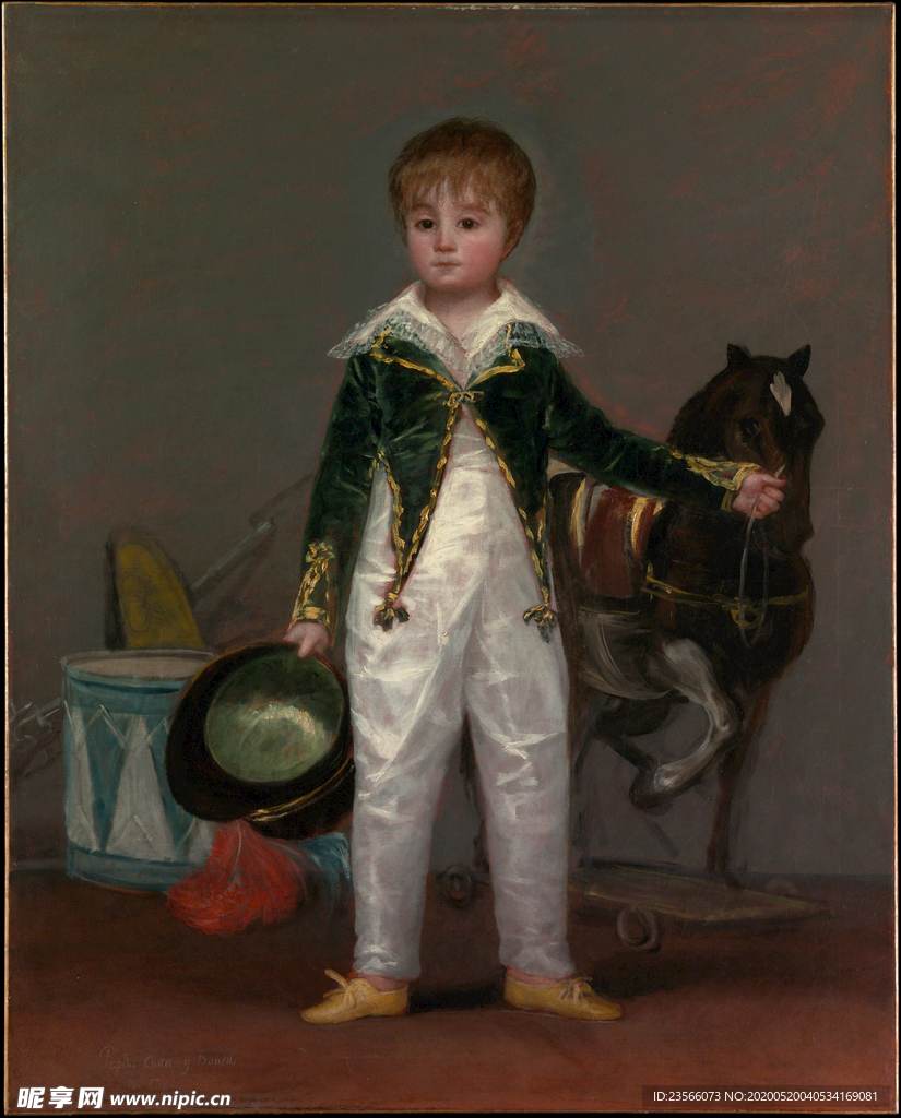 欧式古典人物油画作品