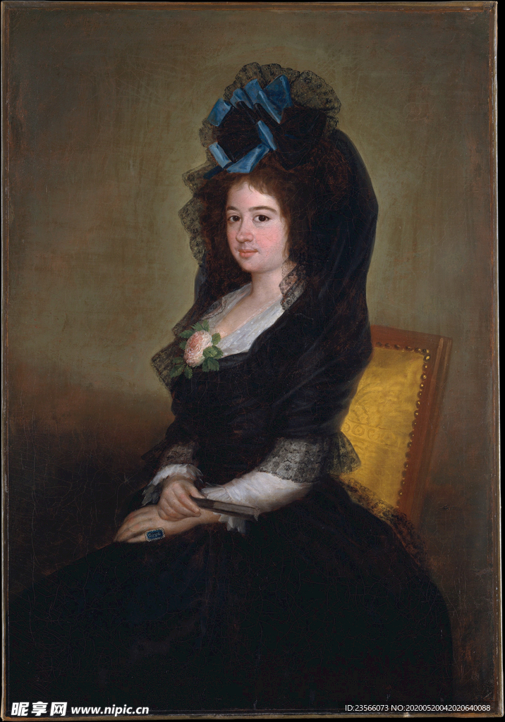 欧式古典人物油画作品