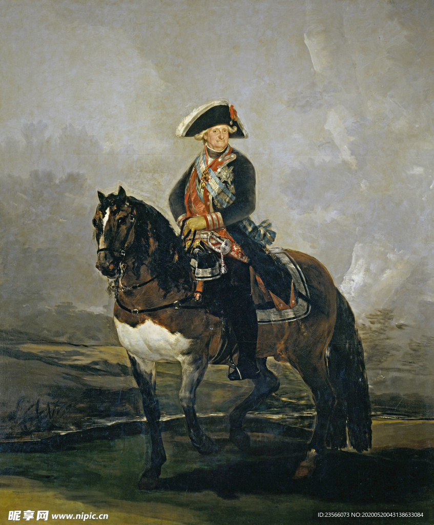 欧式古典人物油画作品