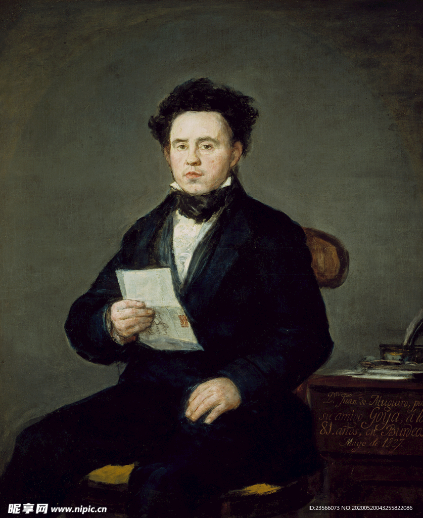 欧式古典人物油画作品