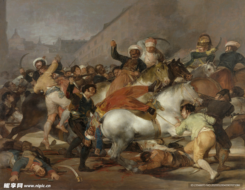 欧式古典人物油画作品