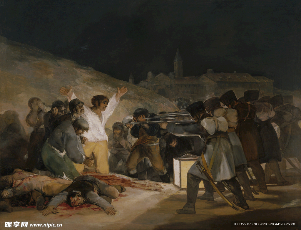 欧式古典人物油画作品