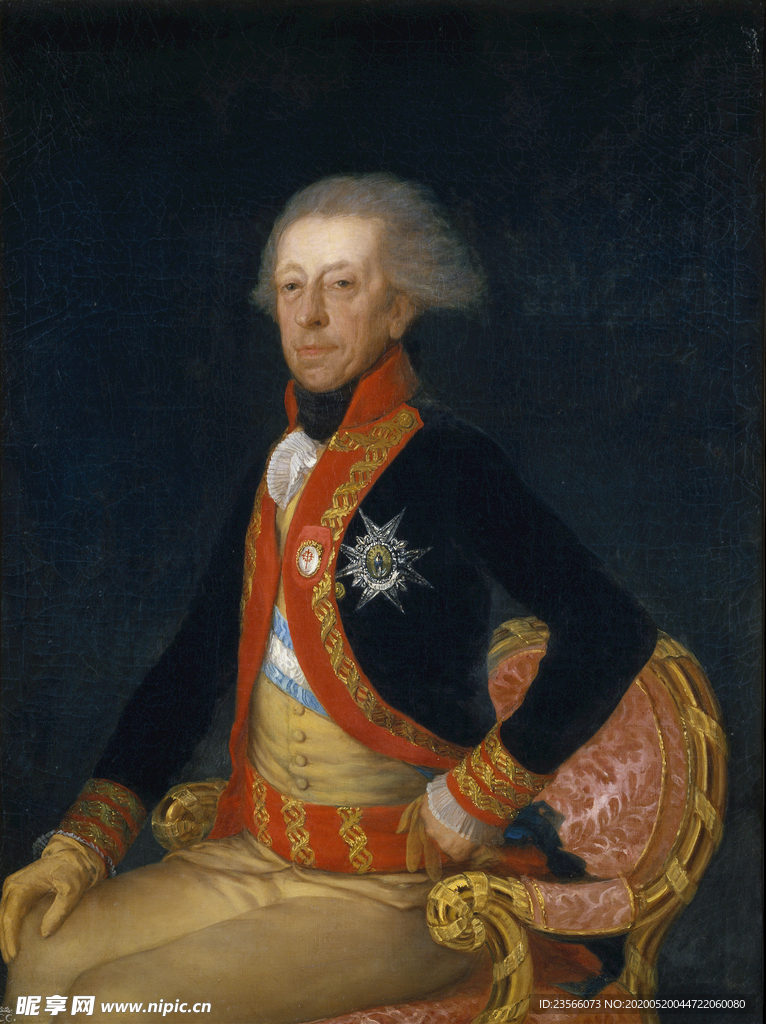 欧式古典人物油画作品