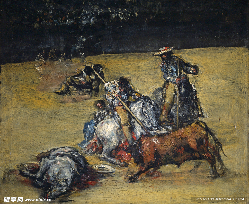 欧式古典人物油画作品