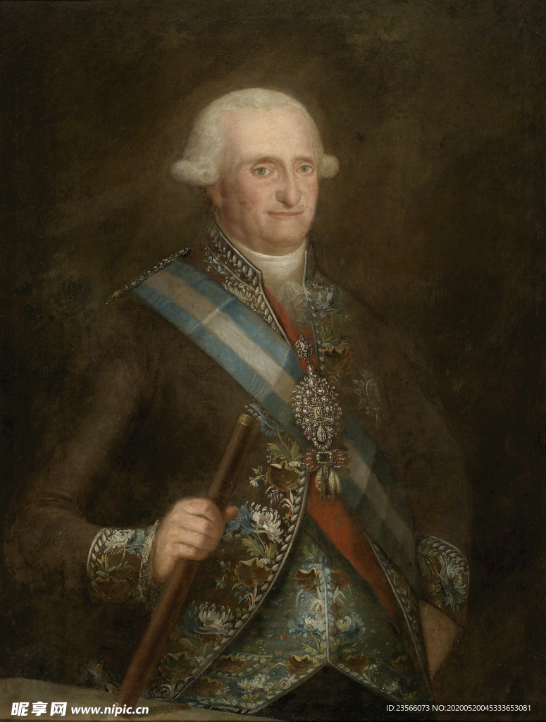 欧式古典人物油画作品