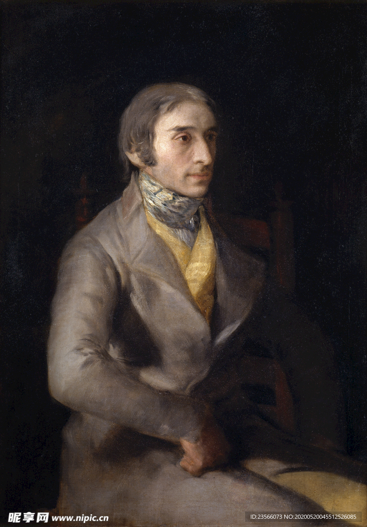 欧式古典人物油画作品