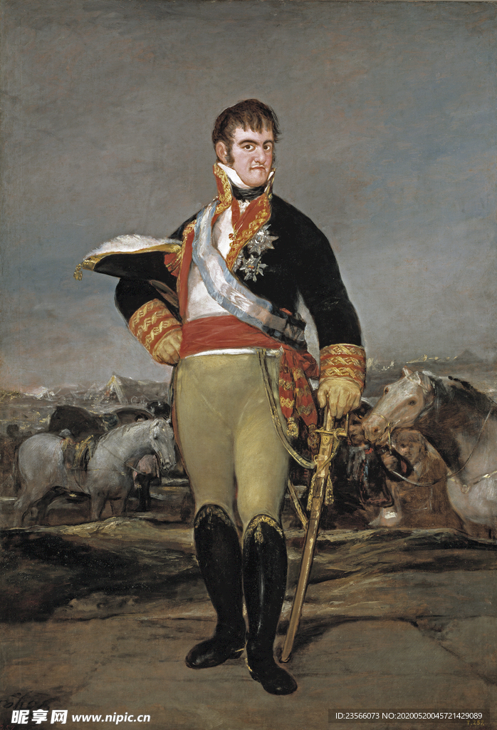 欧式古典人物油画作品