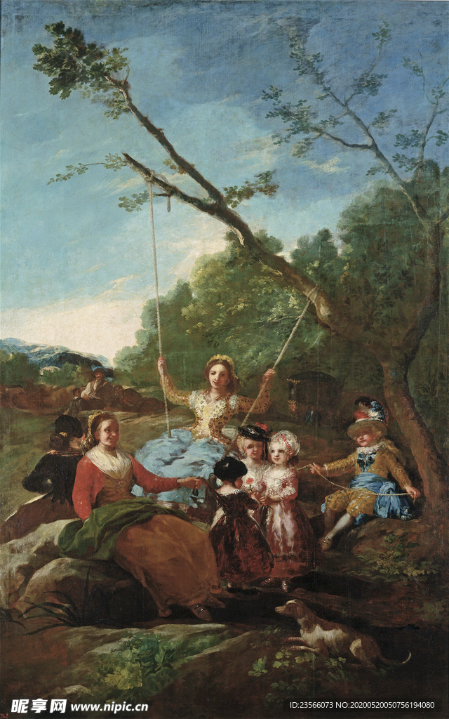 欧式古典油画作品