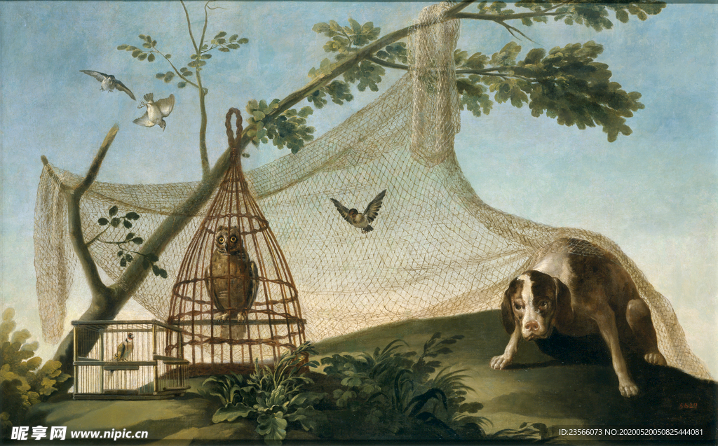 欧式古典油画作品